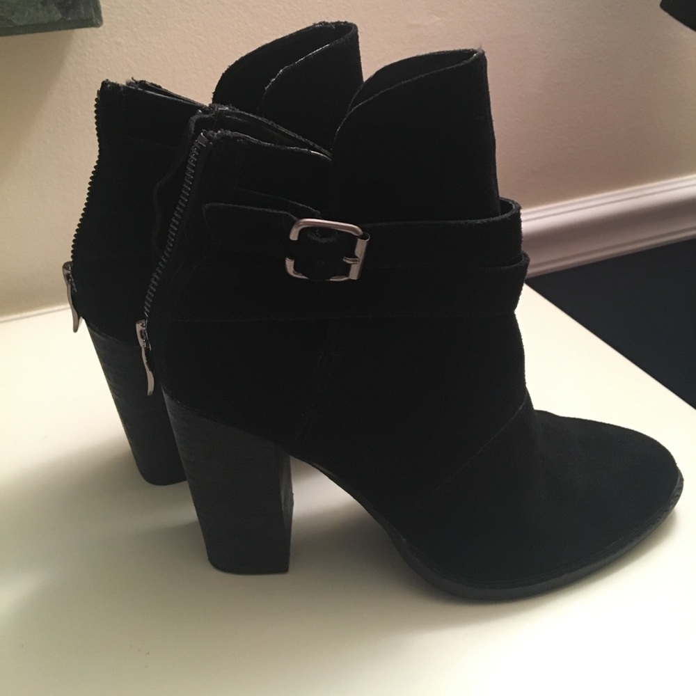 Practically New Black Shade Booties - image 2